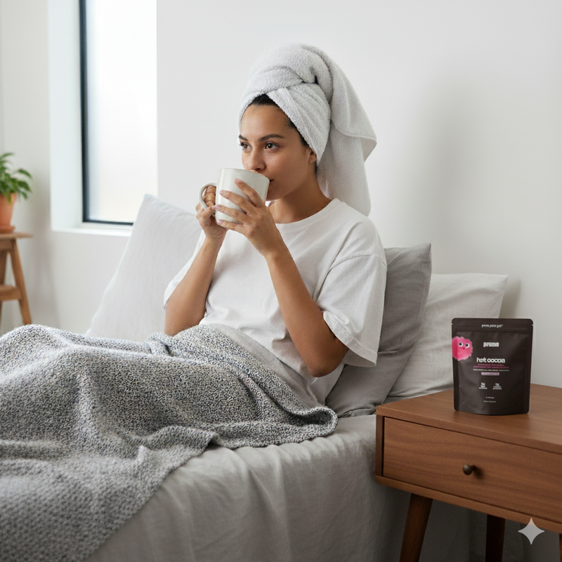 The Gut–Skin Axis: How Hydration, Prebiotics & Liver Support Improve Acne, Redness, and Glow