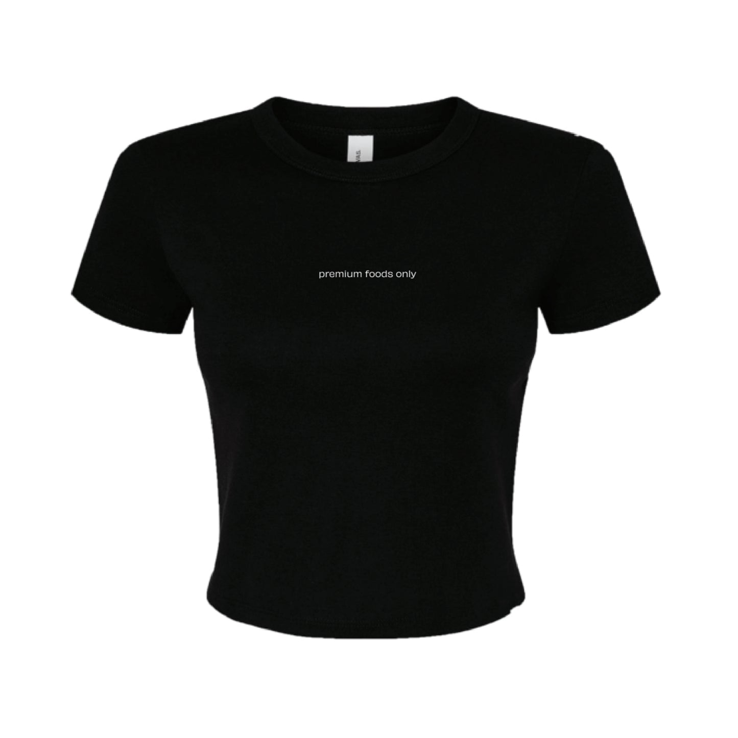 'premium foods only' baby t-shirt