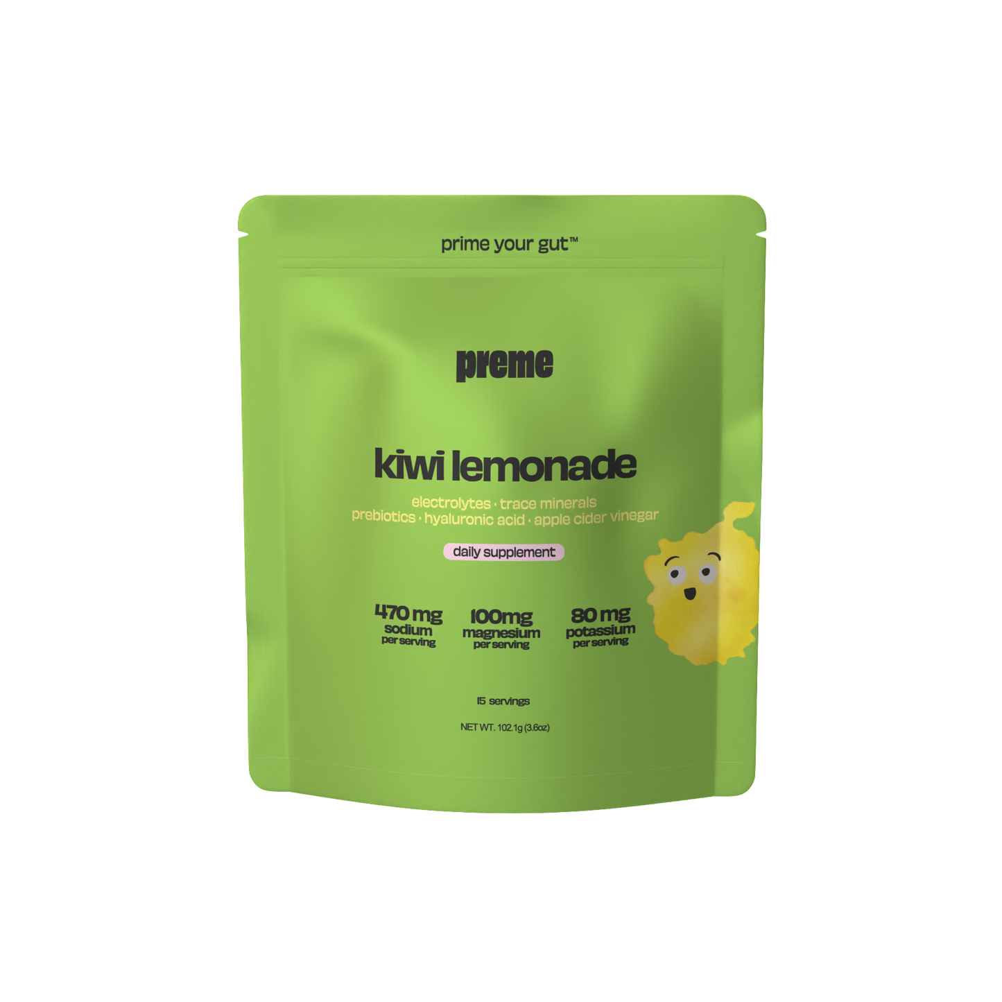 radiant hydration kiwi lemonade