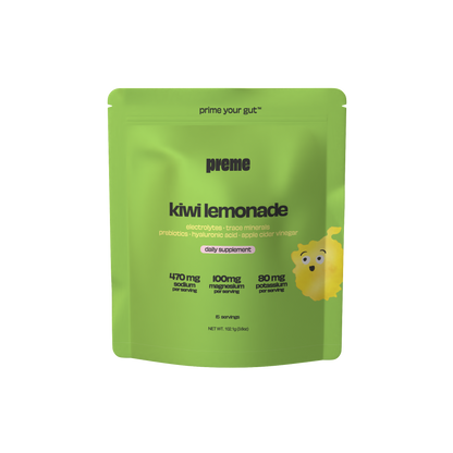 kiwi lemonade gut-skin electrolytes